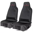 Ülésvédő huzat első ülésre 2 db PROTECTOR - fekete - WALSER