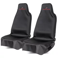   Ülésvédő huzat első ülésre 2 db PROTECTOR - fekete - WALSER