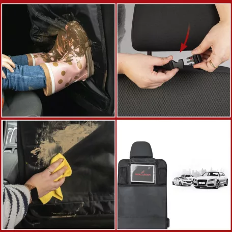 Tároló + tablet tartó autóülés háttámlára KENNY - WALSER