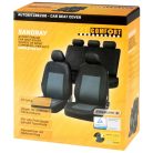 Üléshuzat garnitúra - SANDRAY - fekete-szürke - WALSER