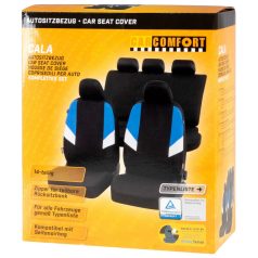 Üléshuzat garnitúra - CALA - fekete-kék - WALSER