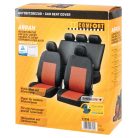 Üléshuzat garnitúra - ARRAN - fekete-piros - WALSER