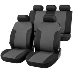 Üléshuzat garnitúra - PORTLAND - fekete-szürke - WALSER