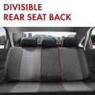 Üléshuzat garnitúra - PORTLAND - fekete-szürke - WALSER