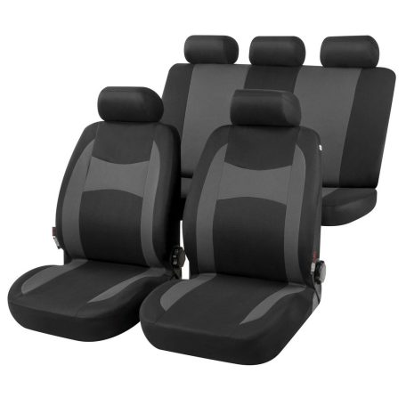 Üléshuzat garnitúra - FAIRMONT - fekete-szürke - WALSER