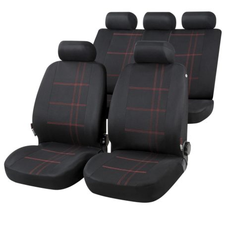 Üléshuzat garnitúra - NASHVILLE - fekete - WALSER
