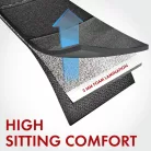 Üléshuzat garnitúra - NASHVILLE - fekete - WALSER