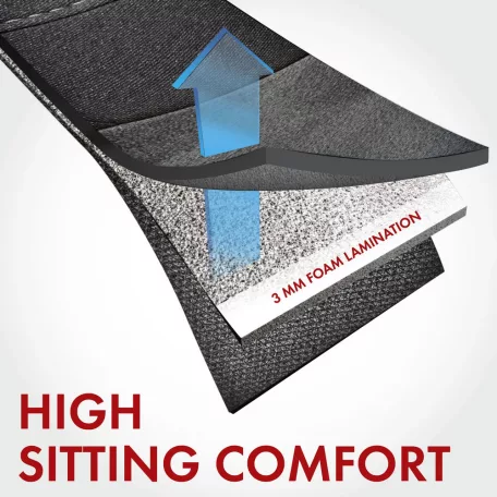 Üléshuzat garnitúra - NASHVILLE - fekete - WALSER