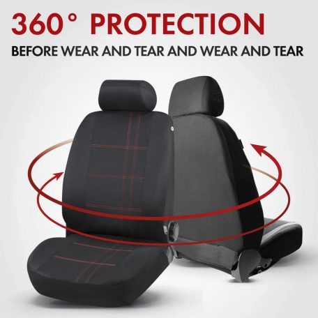 Üléshuzat garnitúra - NASHVILLE - fekete - WALSER