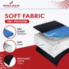 Ülésvédő NOVARA - kék-fekete - WALSER