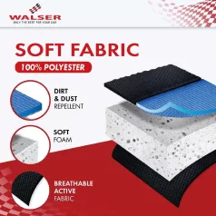 Ülésvédő NOVARA - kék-fekete - WALSER