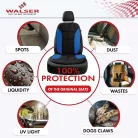 Ülésvédő NOVARA - kék-fekete - WALSER