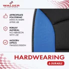 Ülésvédő NOVARA - kék-fekete - WALSER