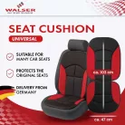 Ülésvédő NOVARA - piros-fekete - WALSER