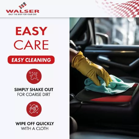 Ülésvédő NOVARA - piros-fekete - WALSER