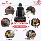 Ülésvédő NOVARA - szürke-fekete - WALSER