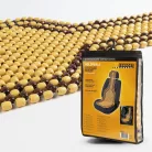 Ülésvédő fagolyós barna-bézs - WALSER