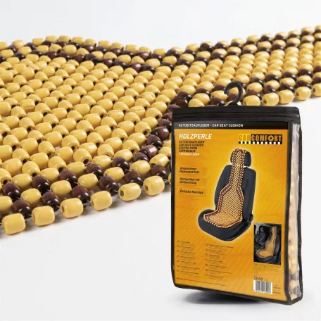 Ülésvédő fagolyós barna-bézs - WALSER