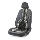 Ülésvédő fagolyós fekete-fehér - WALSER