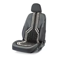 Ülésvédő fagolyós fekete-fehér - WALSER