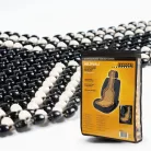 Ülésvédő fagolyós fekete-fehér - WALSER