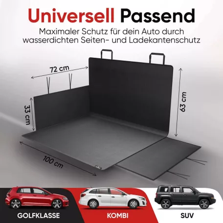 Csomagtér védőtakaró CAESAR 100x155 cm - WALSER