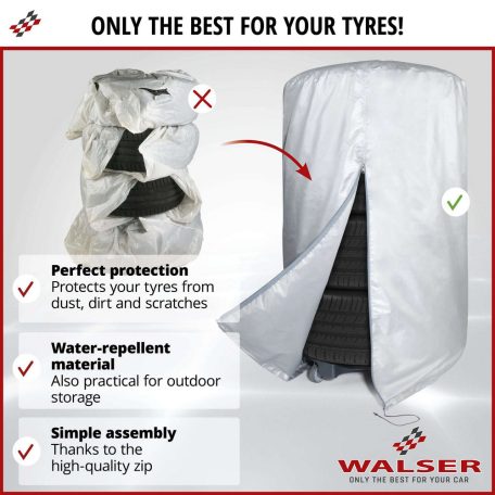 Keréktakaró ponyva - 15-16" - M - WALSER