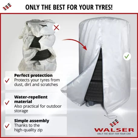 Keréktakaró ponyva - 17-18" - L - WALSER