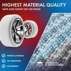   Textil hólánc - XS méret - Premium Ultra Grip - 2 db - WALSER