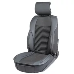 Ülésvédő - ergonomikus - MAX - fekete - WALSER