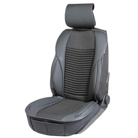 Ülésvédő - ergonomikus - MAX - fekete - WALSER
