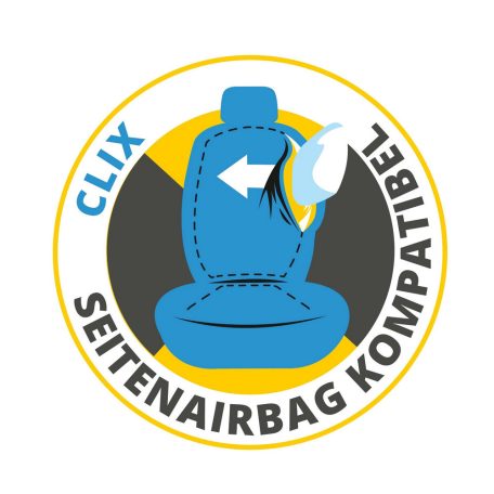 Ülésvédő - ergonomikus - MAX - fekete - WALSER