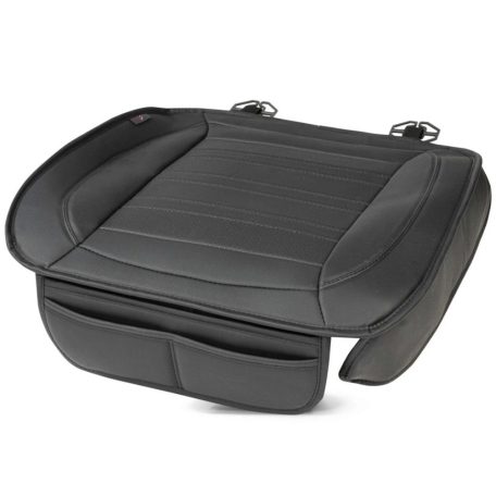 Ülésvédő - ECO bőr, zsebekkel - FERNANDO - fekete - WALSER