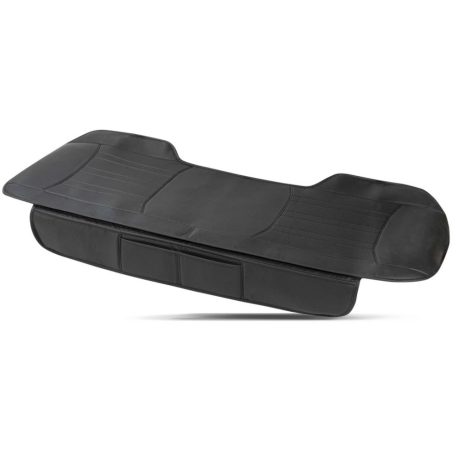 Ülésvédő - ECO bőr, zsebekkel - FERNANDO - hátsó ülésre - fekete - WALSER