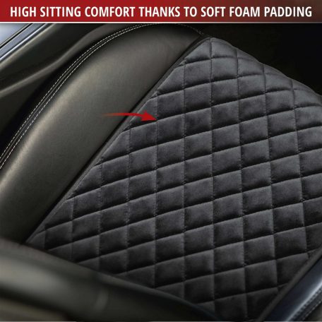 Ülésvédő LUXOR COMFORTLINE - fekete - WALSER