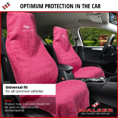 Ülésvédő huzat mikroszálas MULTICOVER - pink - WALSER