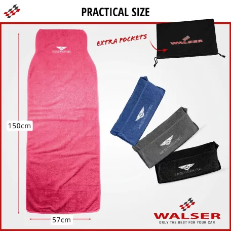 Ülésvédő huzat mikroszálas MULTICOVER - pink - WALSER