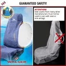 Ülésvédő huzat mikroszálas MULTICOVER - sötétkék - WALSER