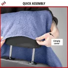 Ülésvédő huzat mikroszálas MULTICOVER - sötétkék - WALSER