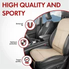 Ülésvédő ECO bőr - bézs - LEWIS - WALSER