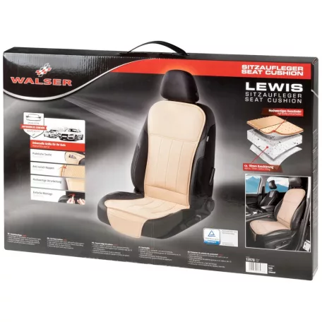 Ülésvédő ECO bőr - bézs - LEWIS - WALSER