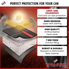 Ülésvédő ECO bőr KIMI - fekete-kék - WALSER