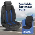 Ülésvédő - HASTINGS - fekete-kék - WALSER