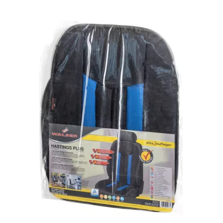 Ülésvédő - HASTINGS - fekete-kék - WALSER