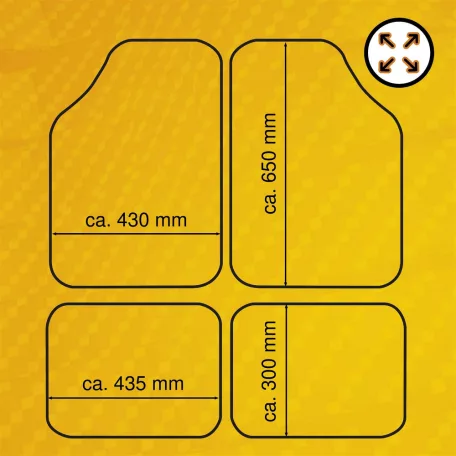 Textilszőnyeg garnitúra - univerzális, REGIO - WALSER