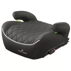   Gyerekülés magasító ISOFIX - ECE R 129 - ANDY - fekete - WALSER