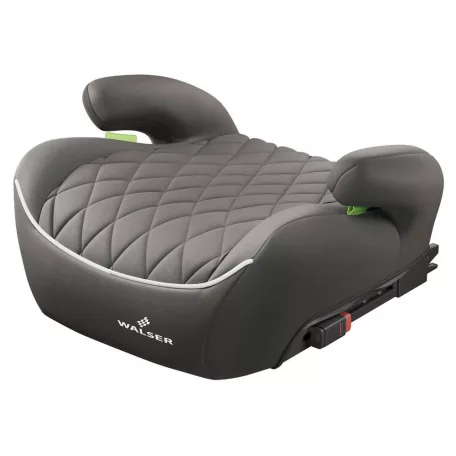 Gyerekülés magasító ISOFIX - ECE R 129 - ANDY - szürke - WALSER