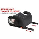 Gyerekülés magasító ISOFIX - ECE R 129 - ANDY - szürke - WALSER