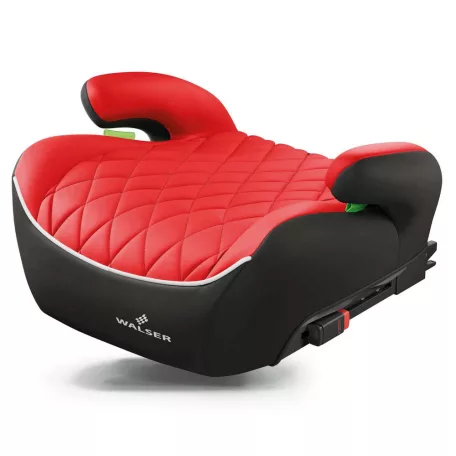 Gyerekülés magasító ISOFIX - ECE R 129 - ANDY - piros - WALSER