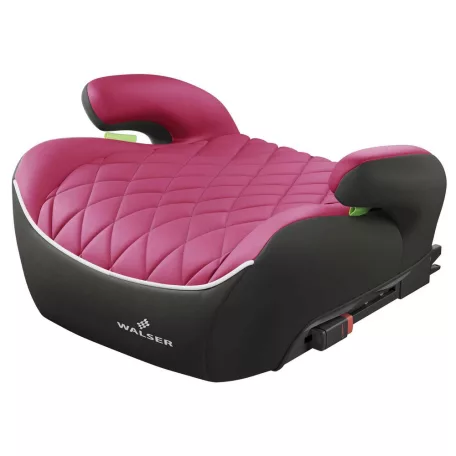 Gyerekülés magasító ISOFIX - ECE R 129 - ANDY - pink - WALSER